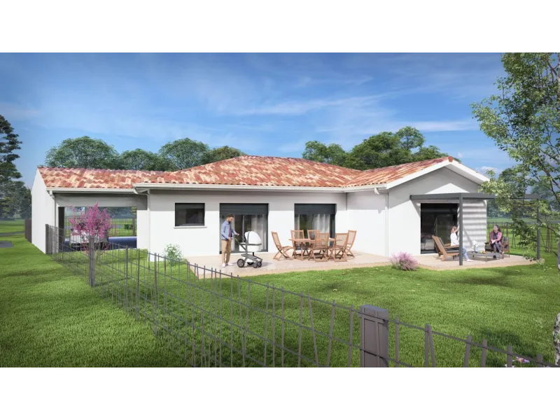 Maison neuve à Saint-Perdon