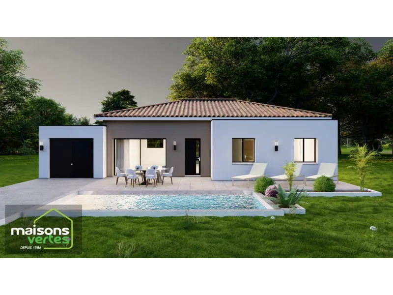 Maison neuve à Roquefort-des-Corbières