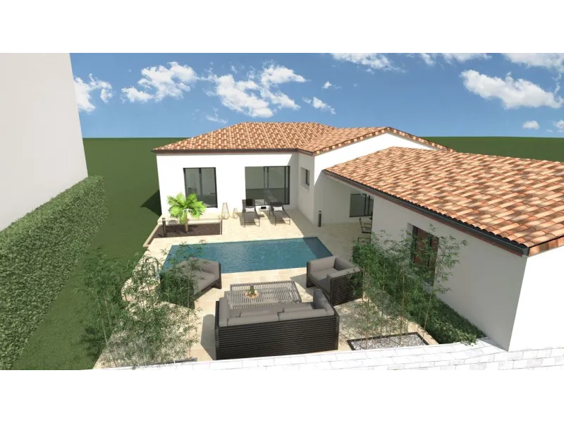 Maison neuve à Salles-d'Aude