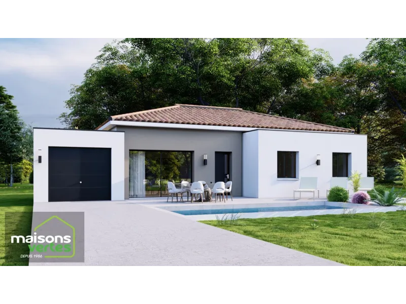 Maison neuve à Servian
