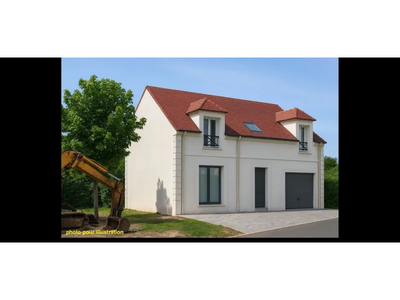 Maison neuve à Monnerville