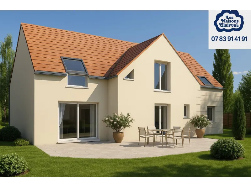 Maison neuve à Monnerville