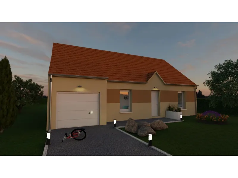 Maison neuve à Sainte-Aulde