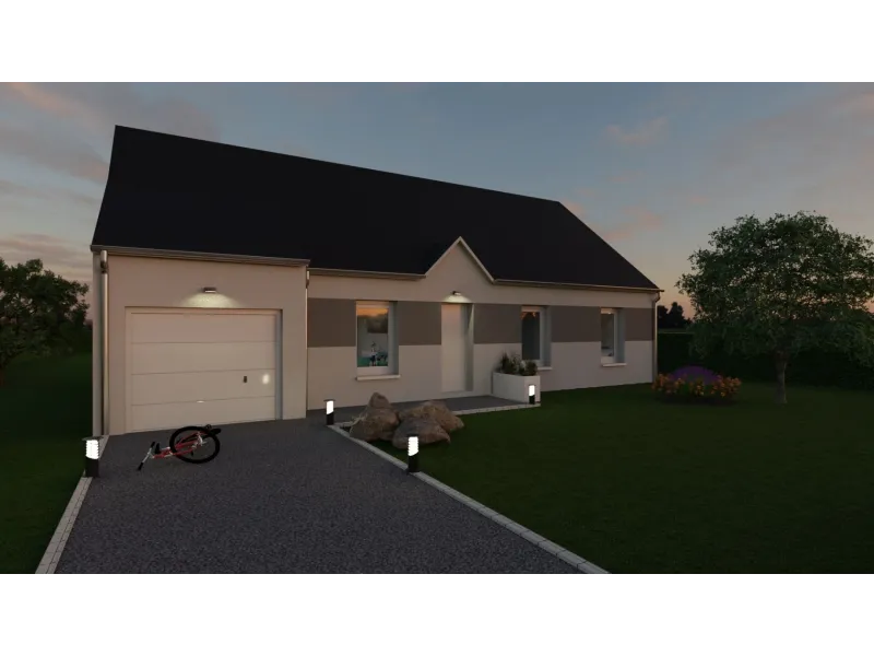 Maison neuve à Saint-Jean-les-Deux-Jumeaux