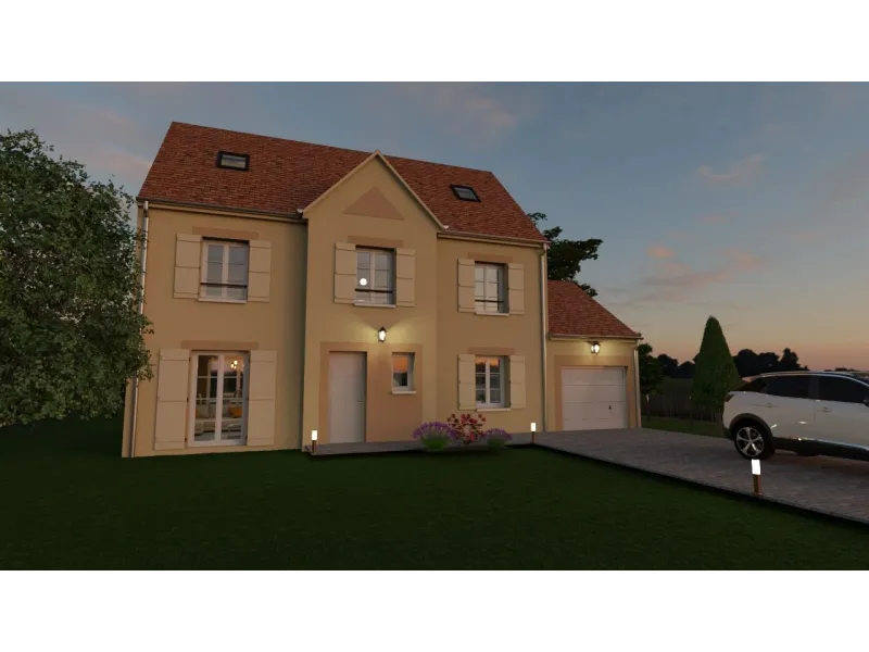 Maison neuve à Crécy-la-Chapelle