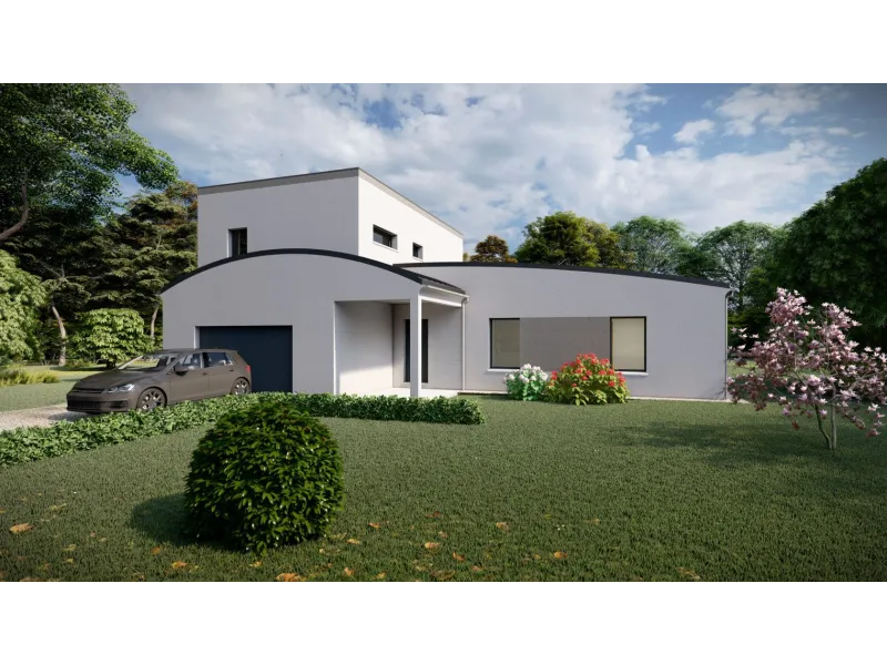 Maison neuve à Presles