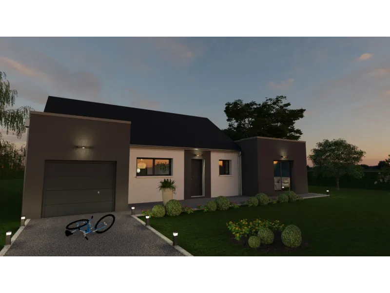 Petunia-3ch114, modèle de maison Maisons Lelièvre