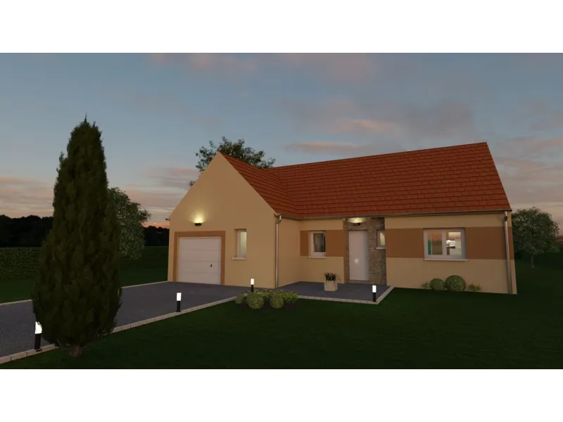 Maison neuve à Saint-Jean-les-Deux-Jumeaux