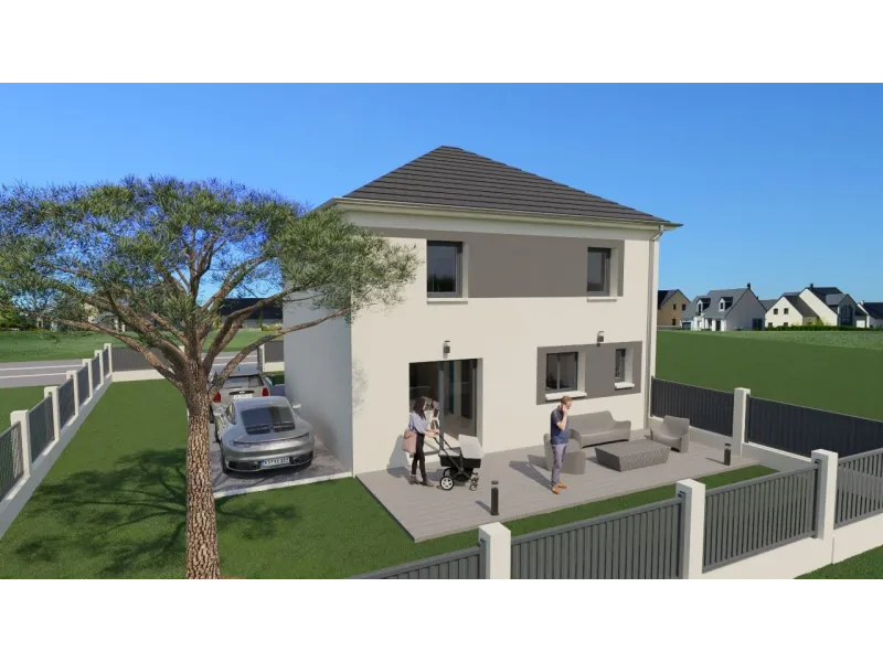 Maison neuve à Saint-Vrain