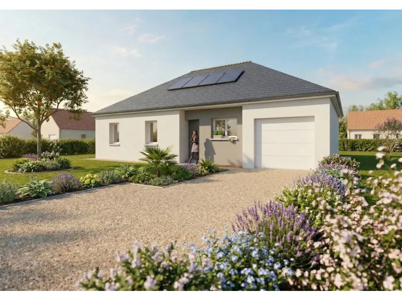 Maison neuve à Villiers-Charlemagne