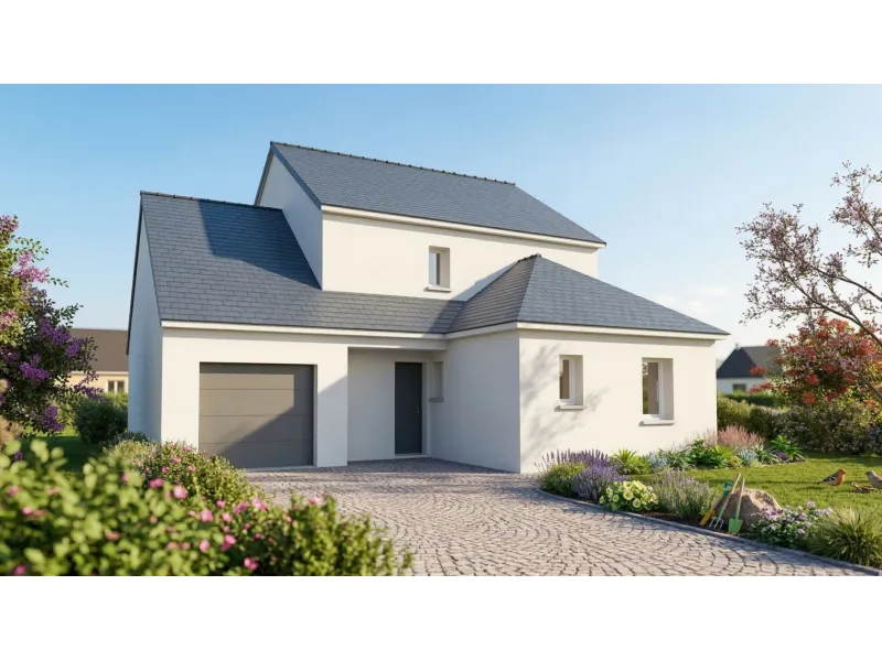 Maison neuve à Saint-Jean-sur-Mayenne