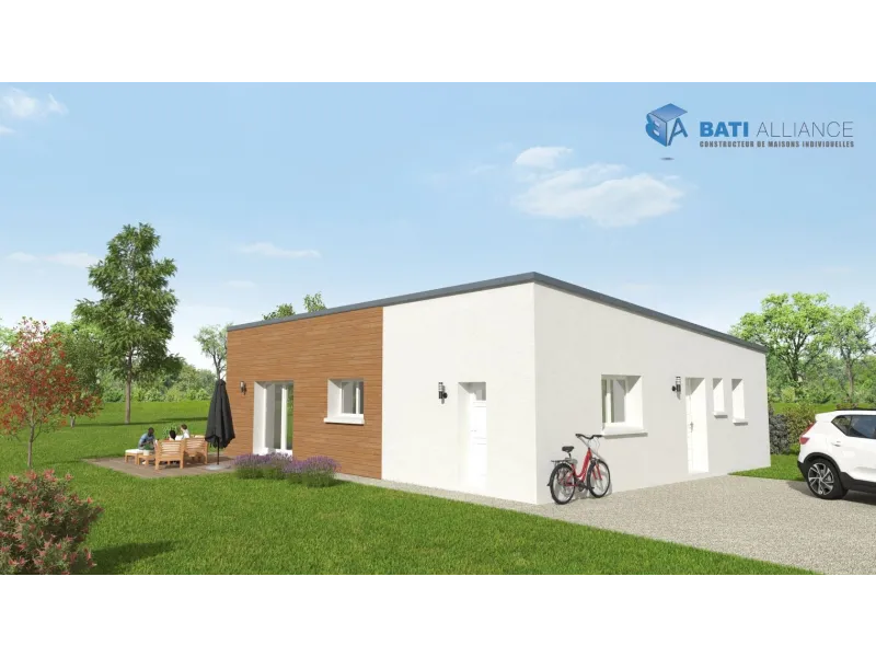 Maison neuve à Bazougers
