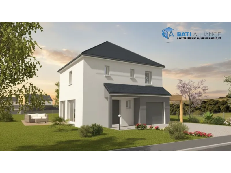 Maison neuve à Saint-Baudelle