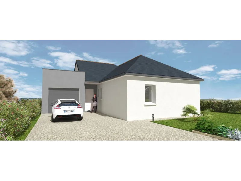 Maison neuve à La Gravelle