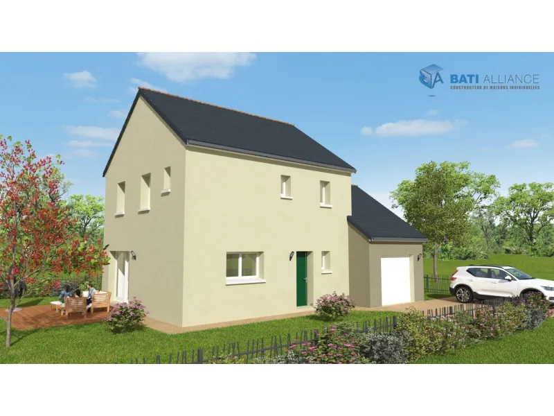 Maison neuve à Lassay-les-Châteaux