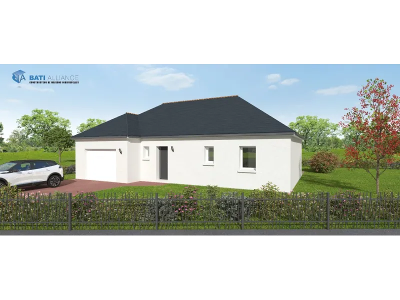 Maison neuve à Brée