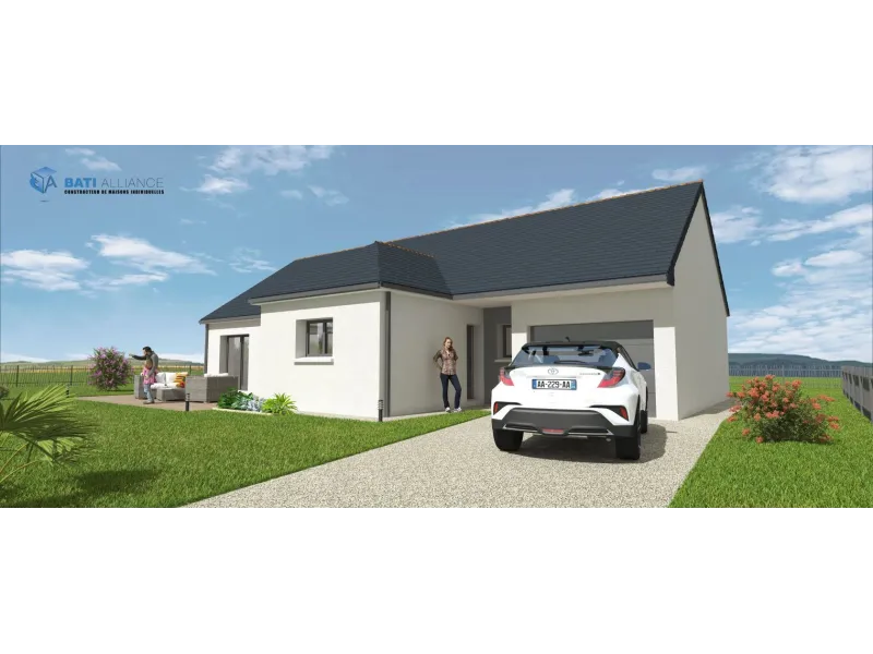 Mpp28-4ch110, modèle de maison BATI ALLIANCE