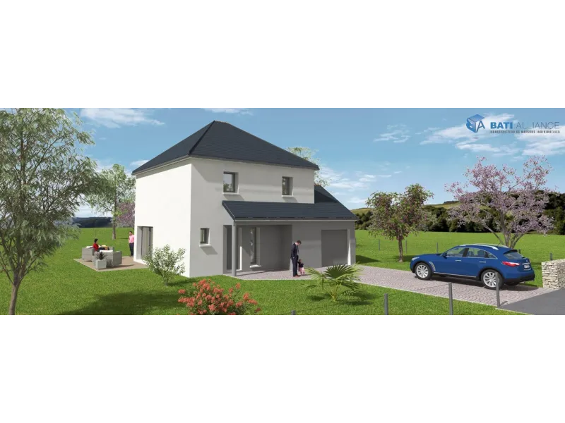 Met16-3ch97, modèle de maison BATI ALLIANCE