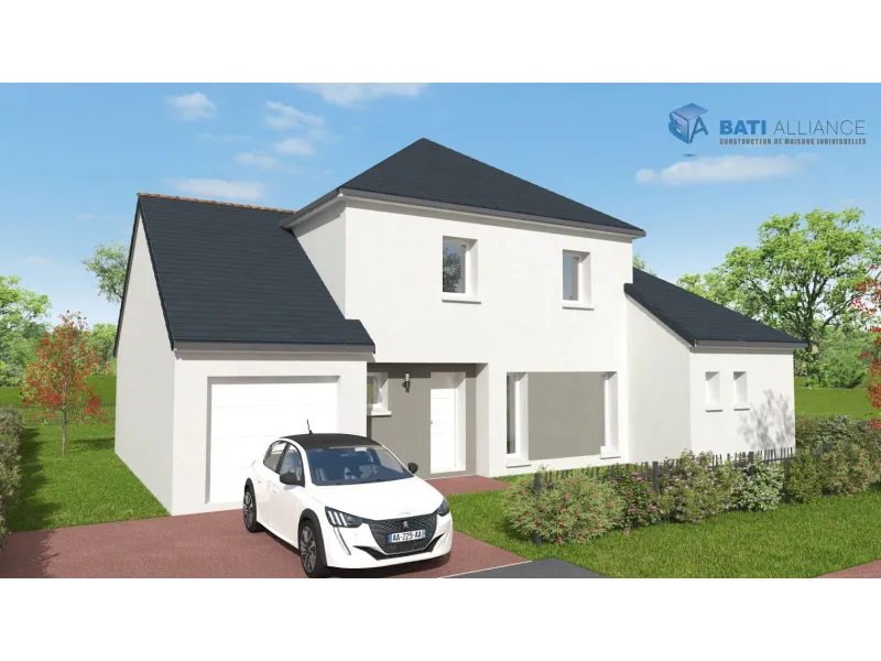 Maison neuve à Gorron
