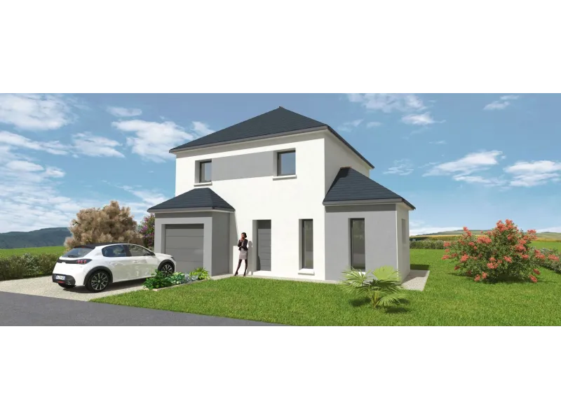Maison neuve à Louverné