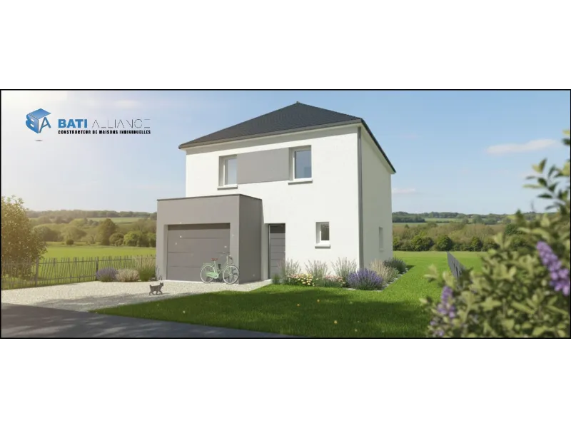 Maison neuve à Saint-Jean-sur-Mayenne