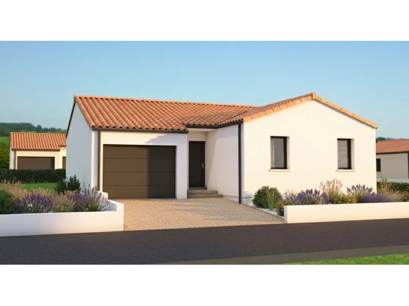 Maison neuve à Saint-Georges-de-Montaigu
