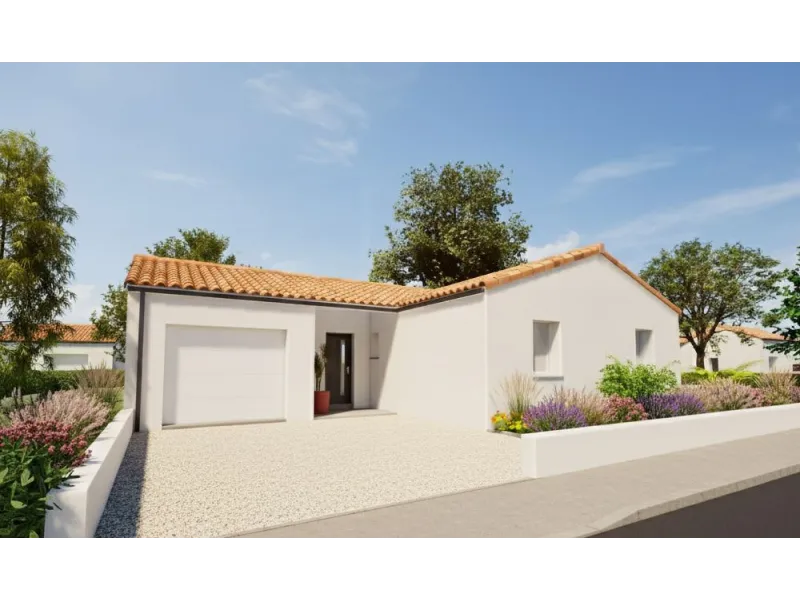 Maison neuve à Saint-Georges-de-Montaigu