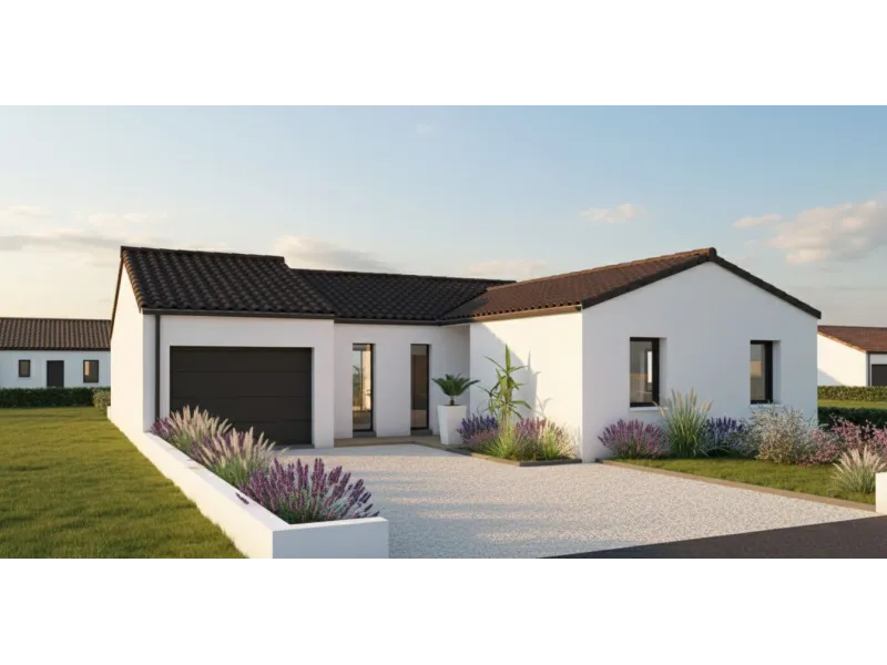 Maison neuve à Saint-Augustin-des-Bois