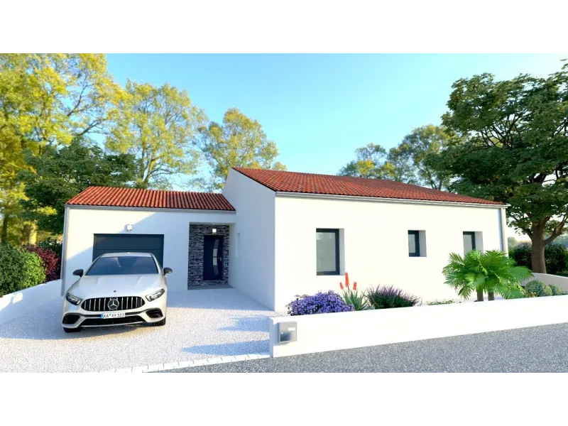 Maison neuve à Auge