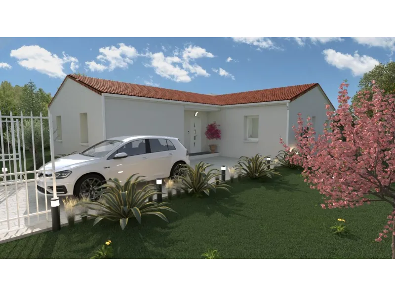 Maison neuve à Sainte-Néomaye