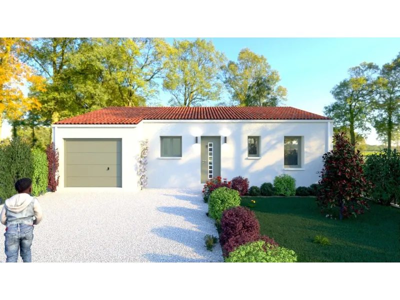 Maison neuve à Sainte-Néomaye
