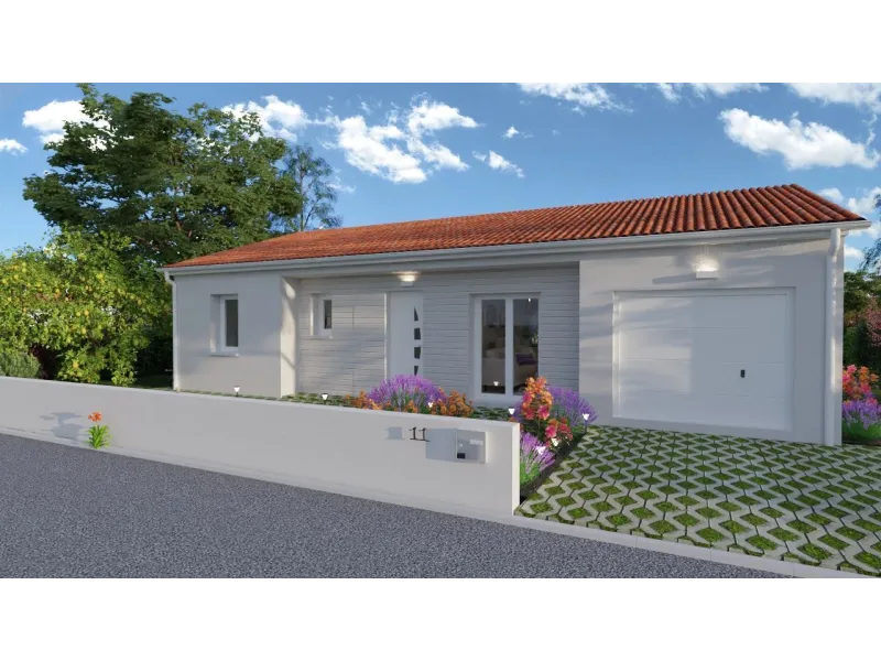 Maison neuve à La Devise