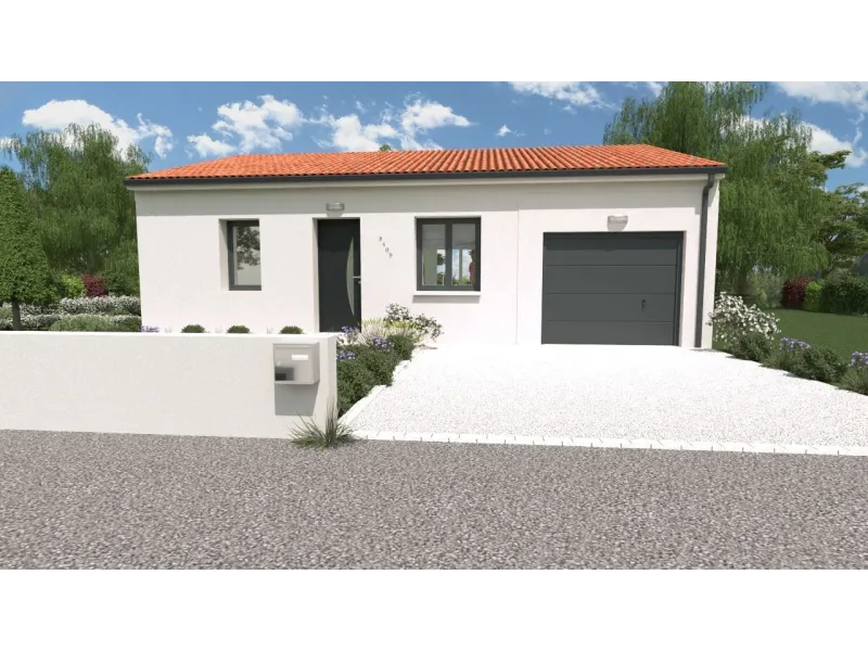Maison neuve à La Devise