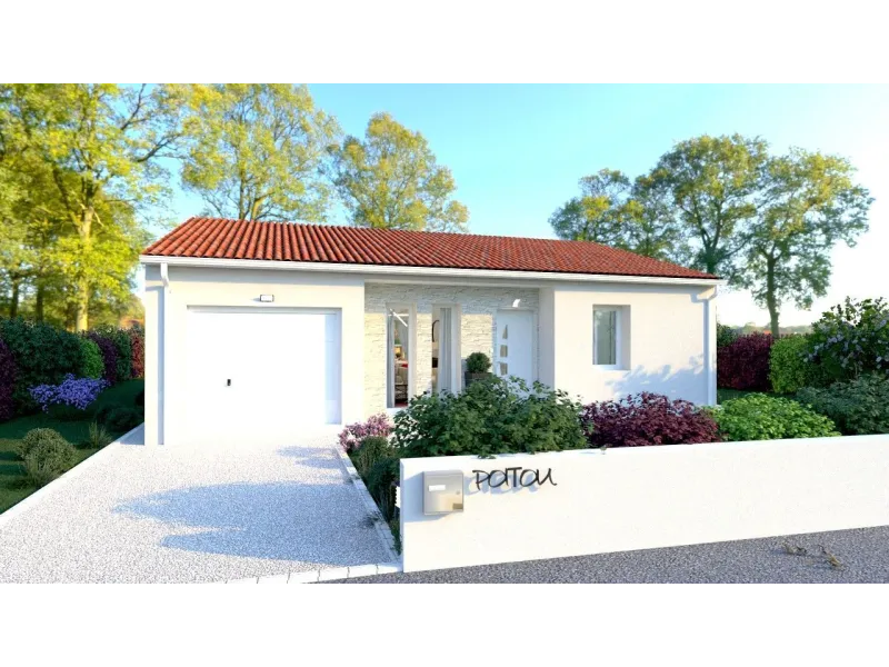 Maison neuve à Auge