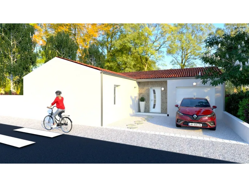 Maison neuve à Auge