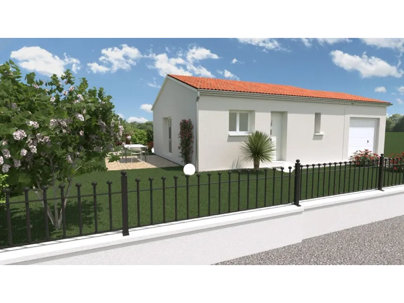 Maison neuve à Sainte-Néomaye