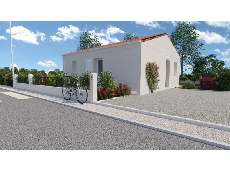 Maison neuve à La Mothe-Saint-Héray