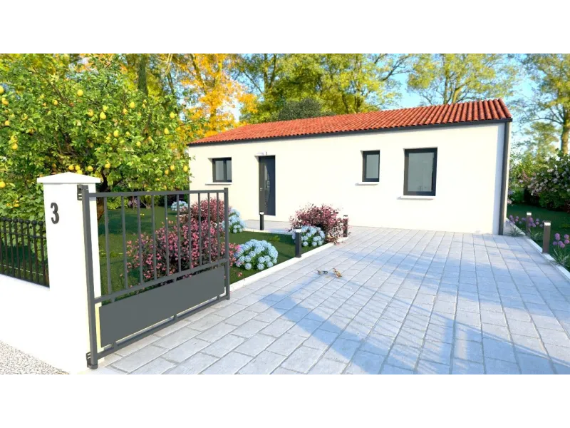 Maison neuve à La Devise