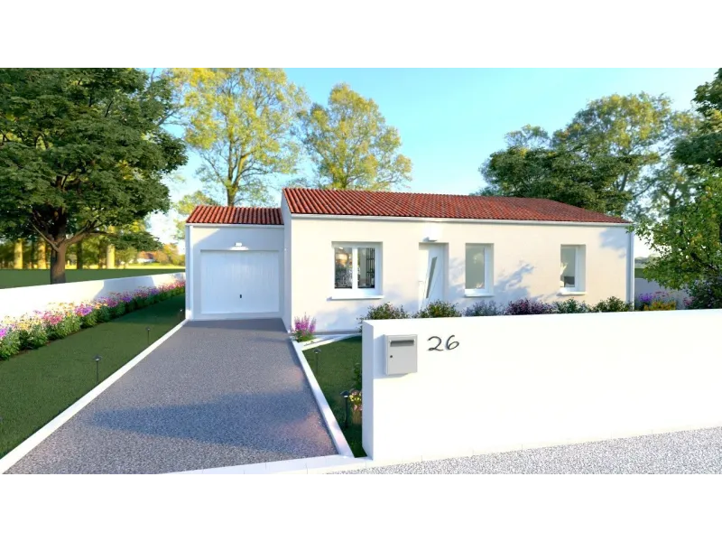 Maison neuve à Auge