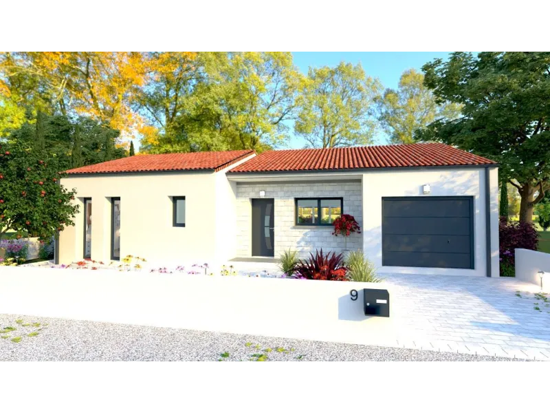 Maison neuve à La Devise