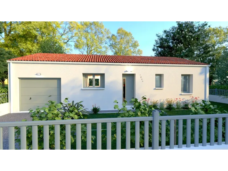 Maison neuve à Sainte-Néomaye