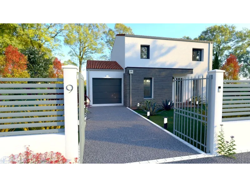 Maison neuve à Auge