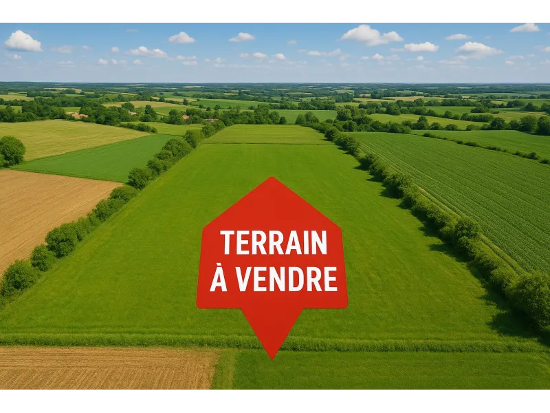 Terrain à bâtir à Angliers