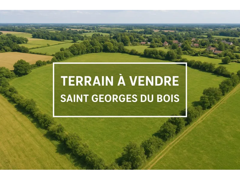 Terrain à bâtir à Saint-Georges-du-Bois