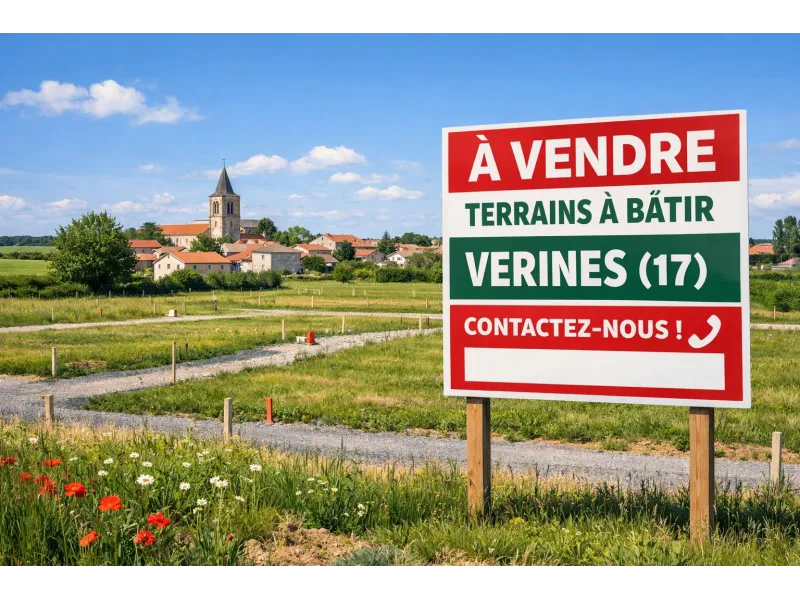Terrain à bâtir à Vérines