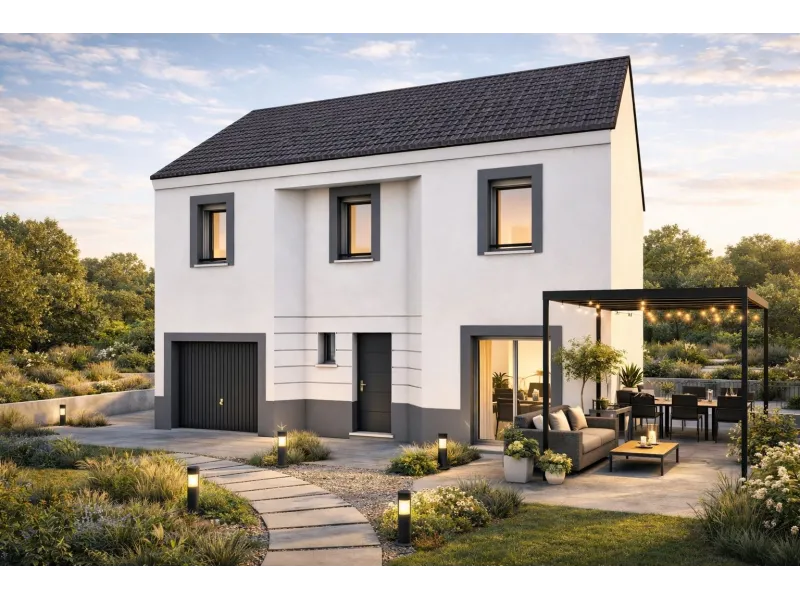 Maison neuve à Méré