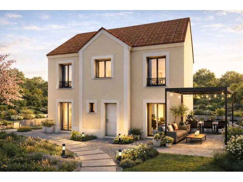 Maison neuve à Méré
