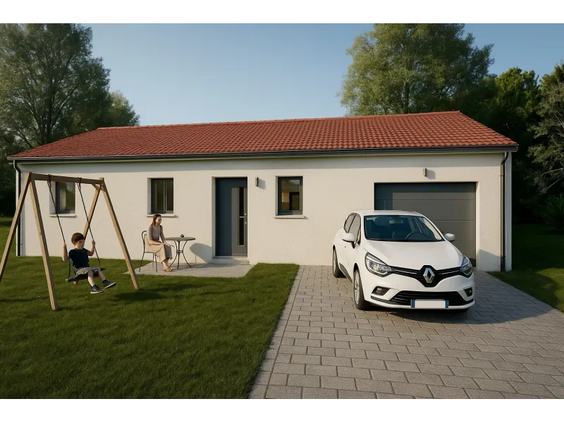 Maison neuve à Saint-Jean-d'Heurs