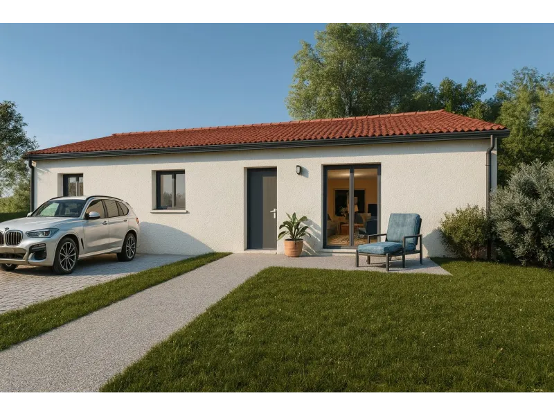 Maison neuve à Pessat-Villeneuve