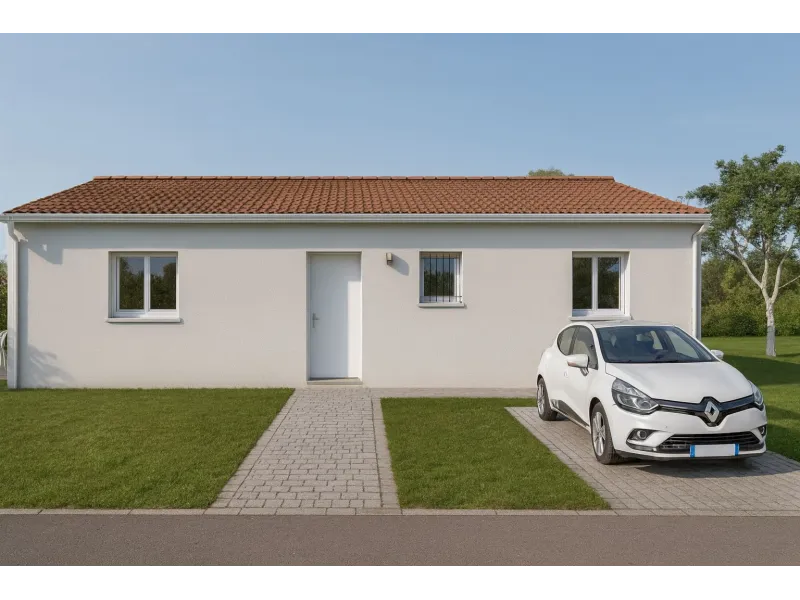 Maison neuve à Saint-Jean-d'Heurs